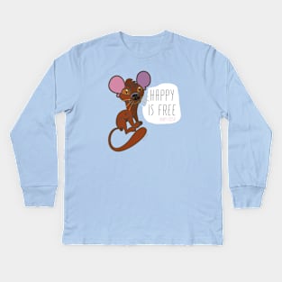 Happy Baby Fossa #2 Kids Long Sleeve T-Shirt